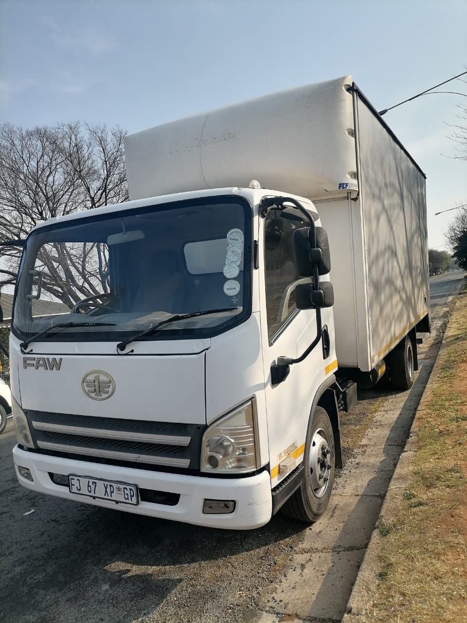 4 Ton Close body for hire in Gauteng